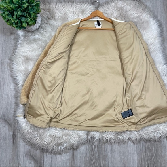 The‎ North Face Khaki Extreme Pile Coat xs - Picture 7 of 10